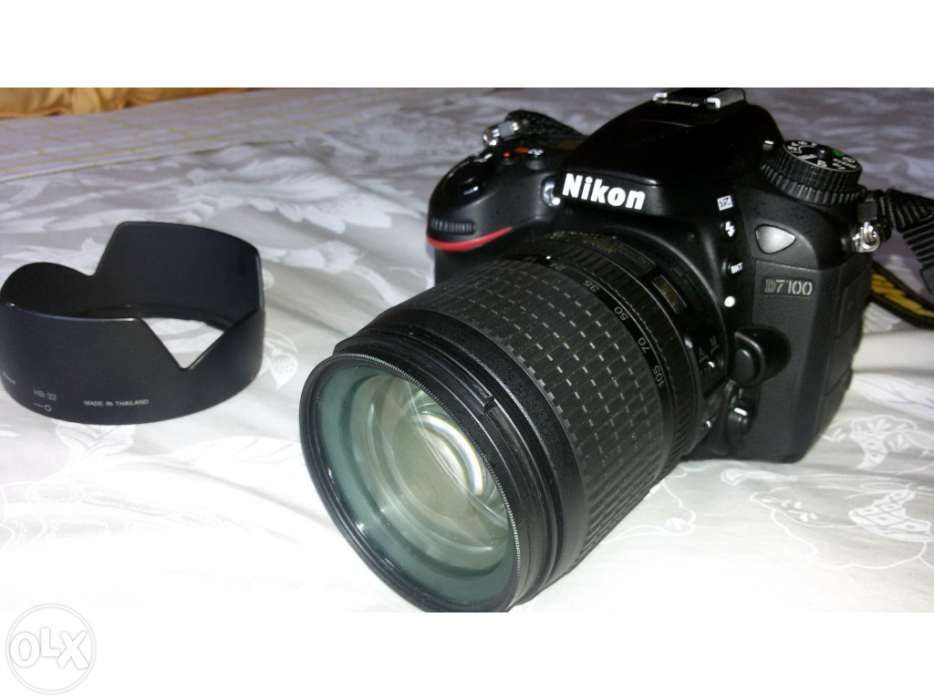 Vendo camara fotografica reflex Nikon d7100+lente 18-105mm+acessorios