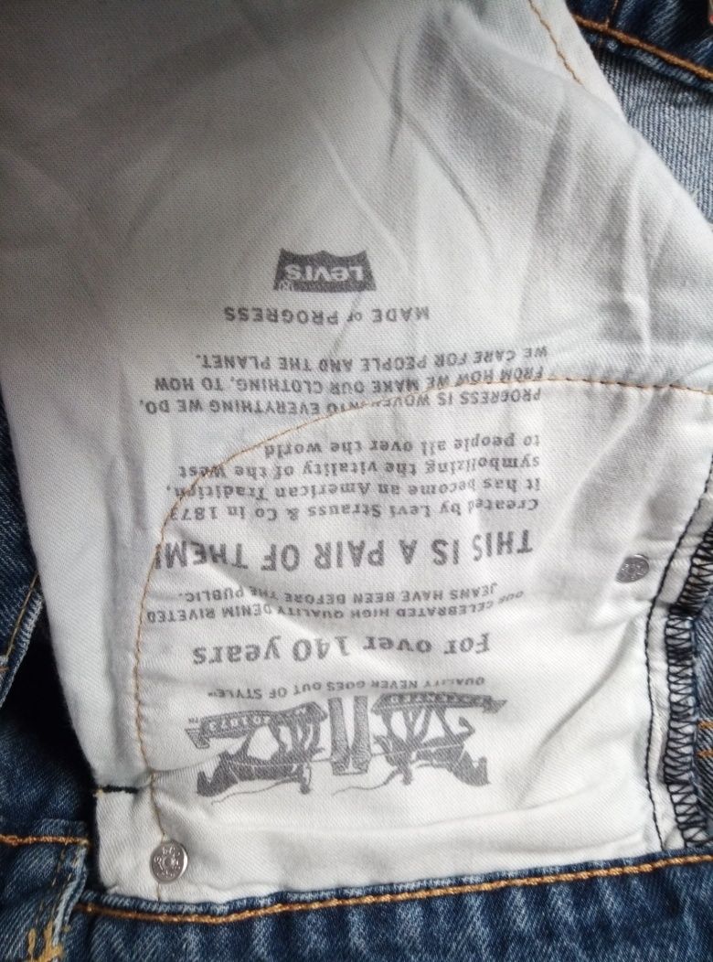 Оригинал Джинсы Levis 511 slim W32 L34