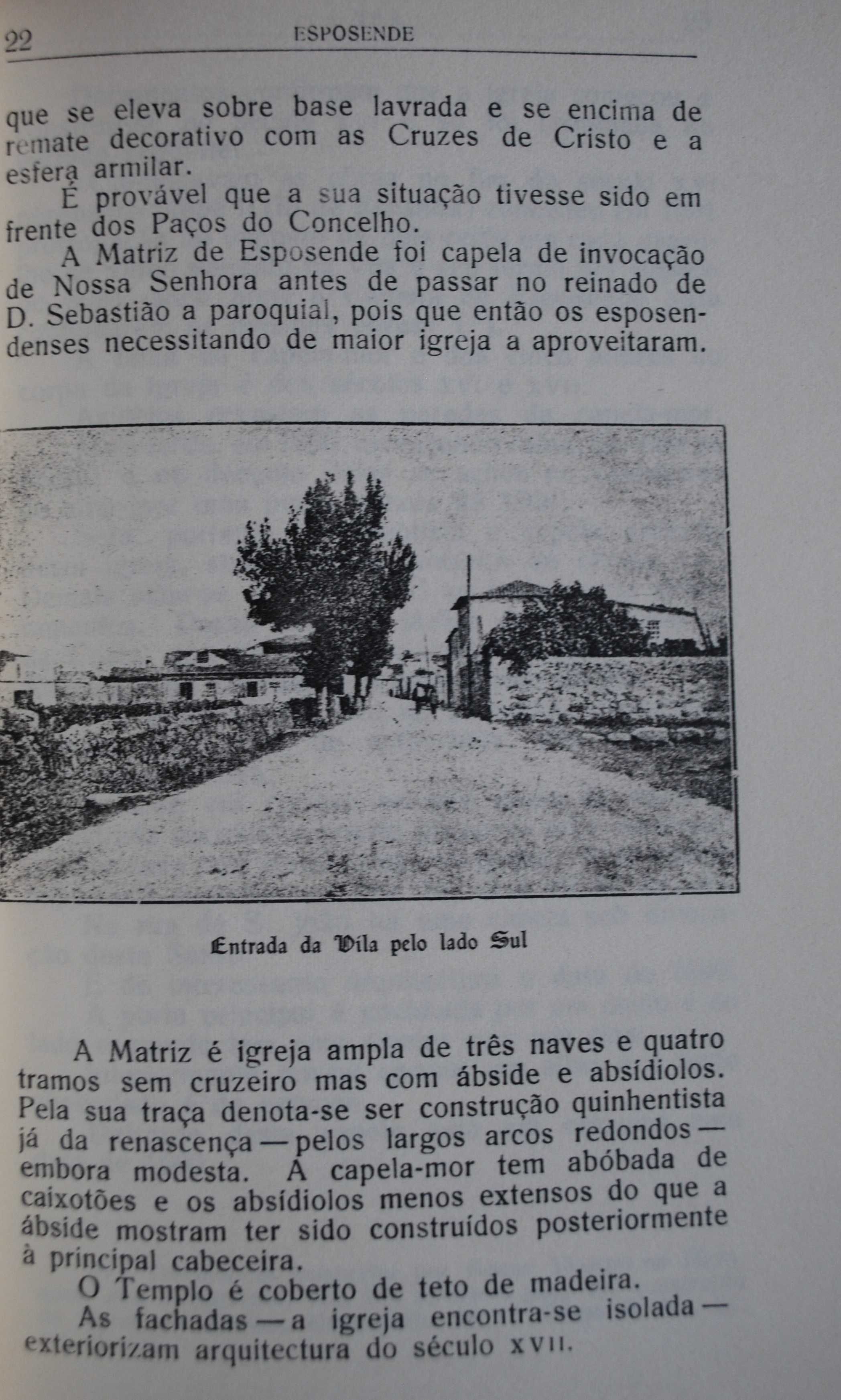 Esposende Monografia do Concelho de Manuel Ayres Falcão Machado - 1951