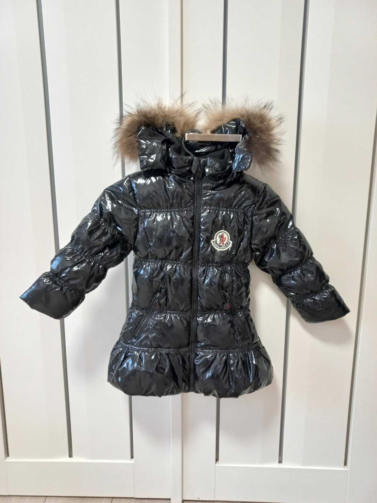 Зимова дитяча Куртка -пальто MONCLER детская куртка