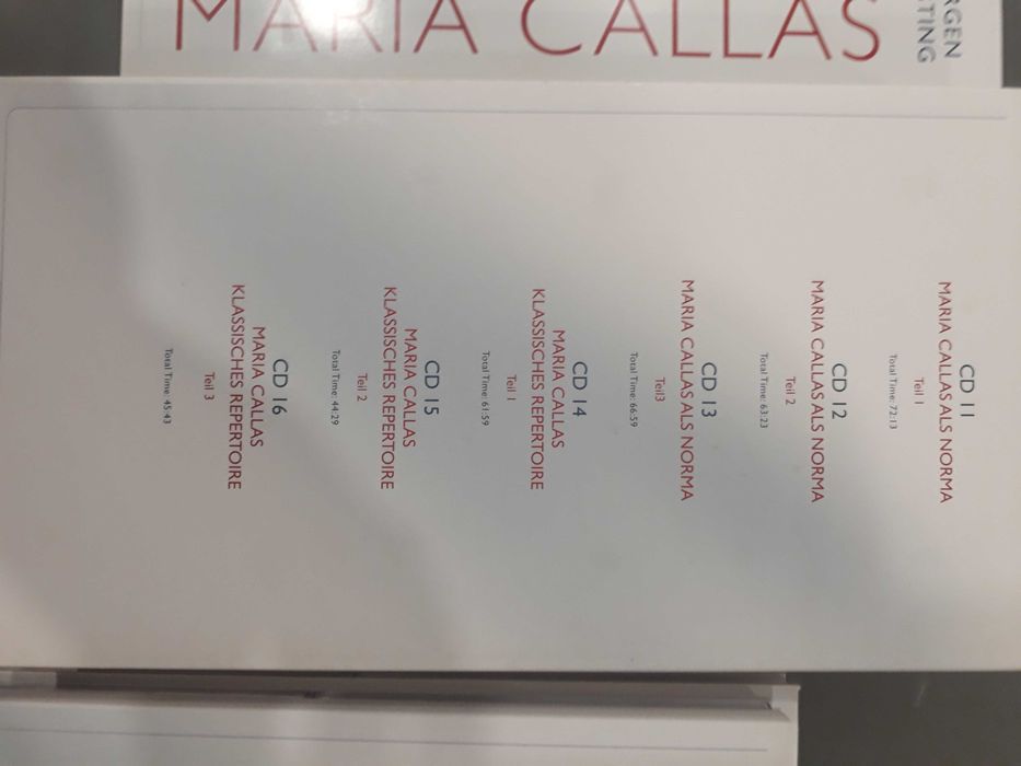 Maria Callas 26 CDs - edição especial