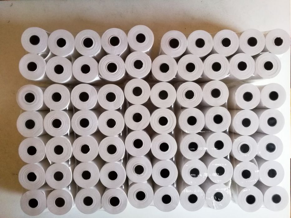 Rolki termiczne do kasy fiskalnej 55x40 30 rolek