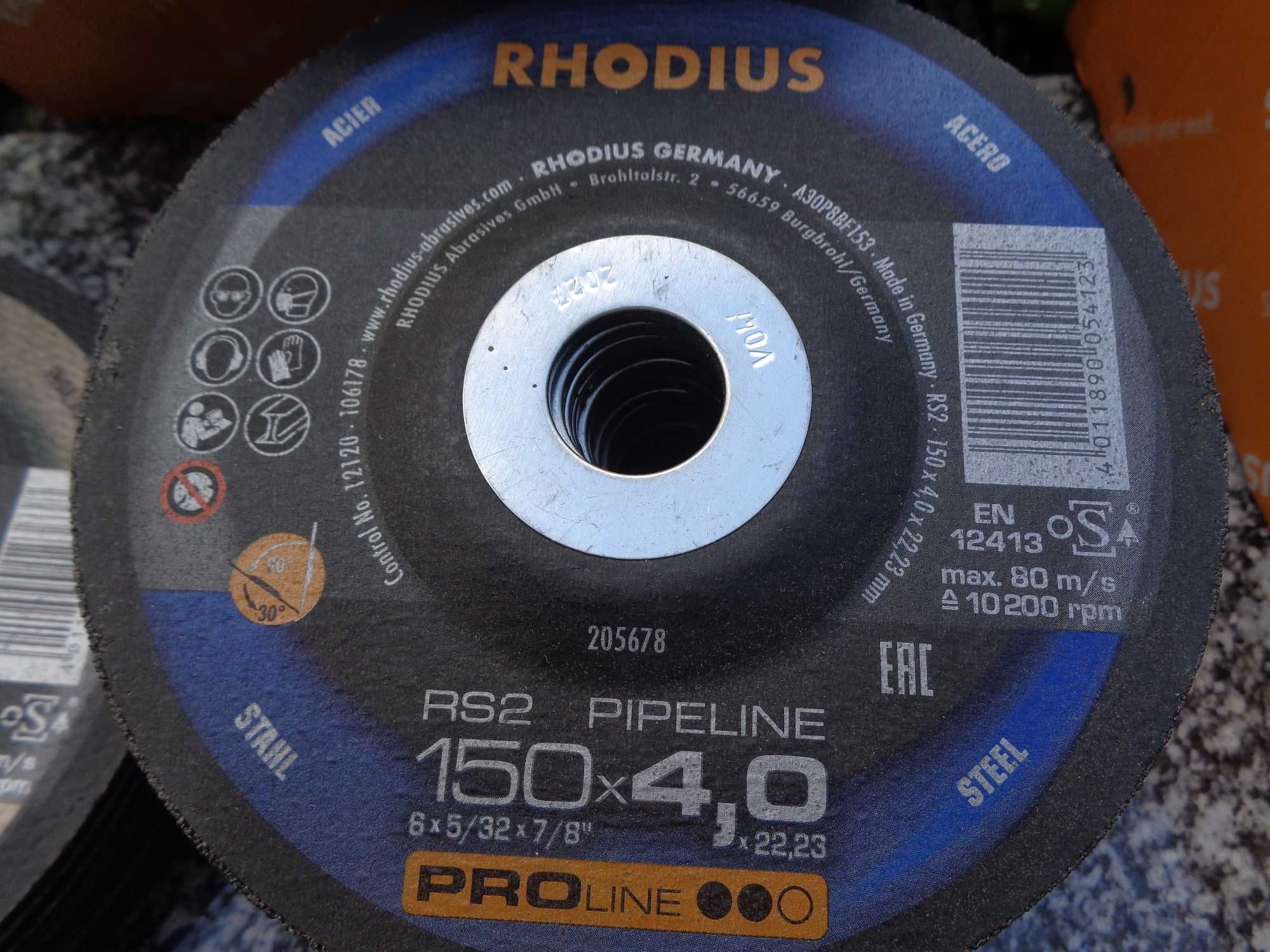 tarcza do cięcia prosta Pferd EHT 125-2,4 SG Rhodius Klingspor lamelki