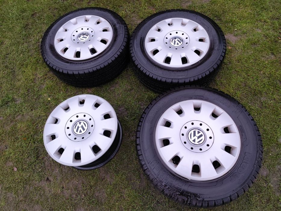 Felgi stalowe VW Transporter T5 16 cali 5x120 opony zimowe