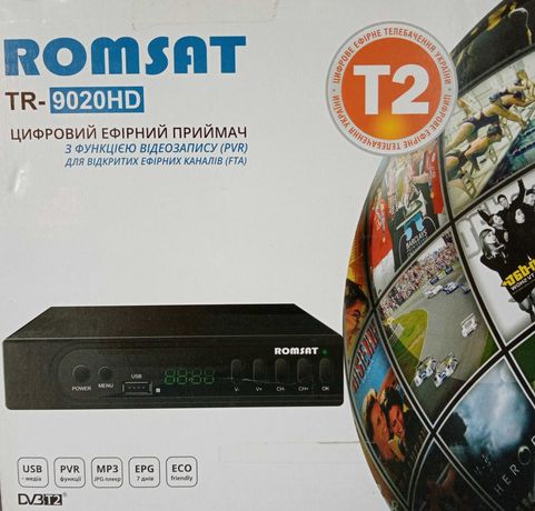 Приставка Т-2 Romsat TR-9020HD