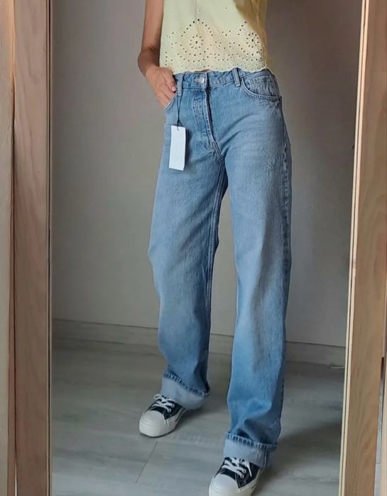 Джинси джинсы zara straight