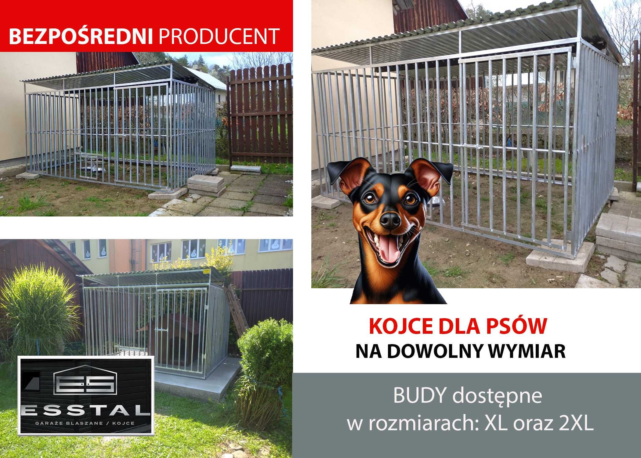 Kojec dla Psa 3x2 , Kojce | dowolne rozmiary | OCYNK | - ESSTAL