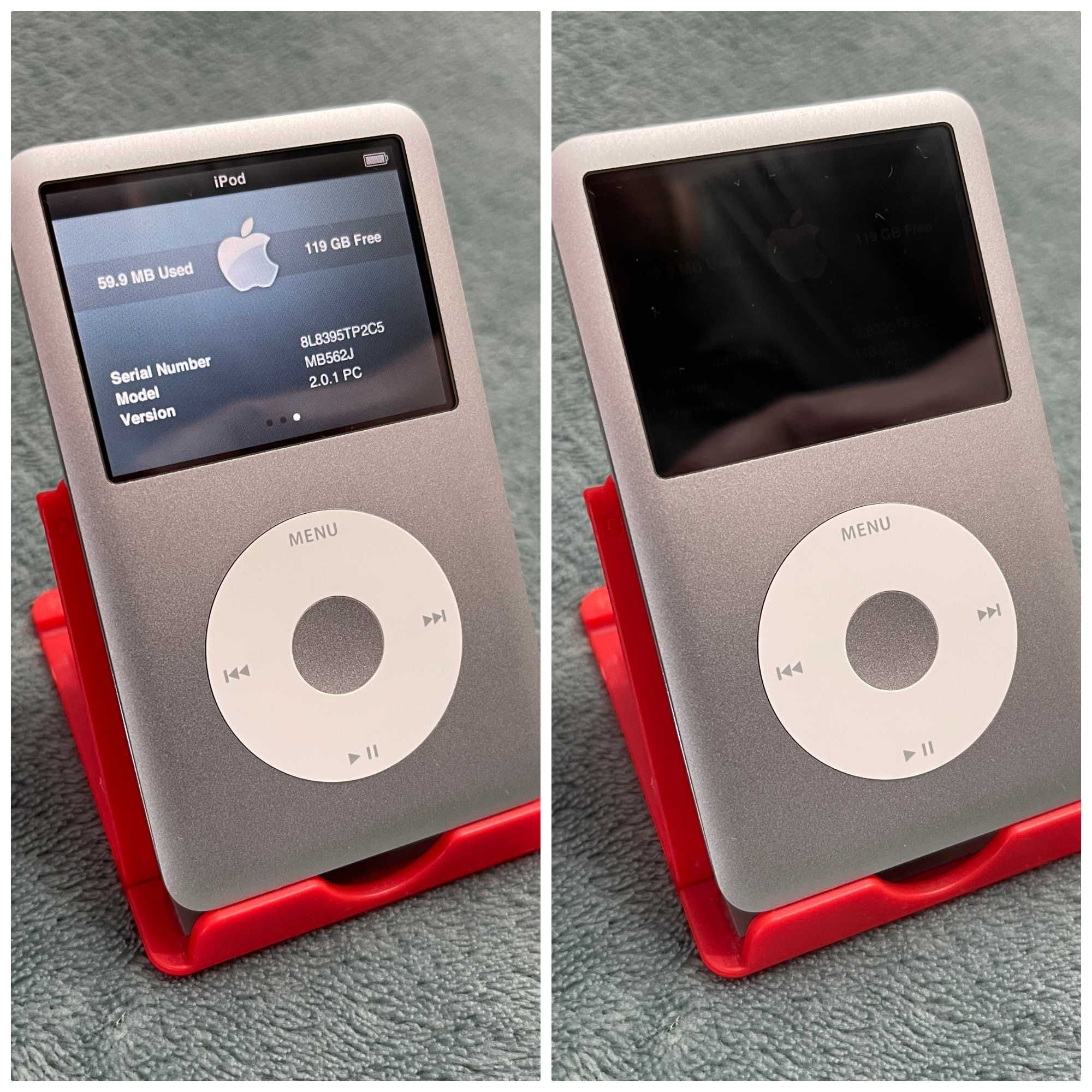 Apple IPod Classic 120GB Комплект S/N 8L8395TP2C5 A1238 (6 7) НП Ок