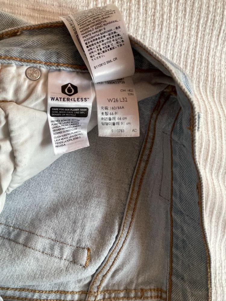 Levis 501 straight jeans