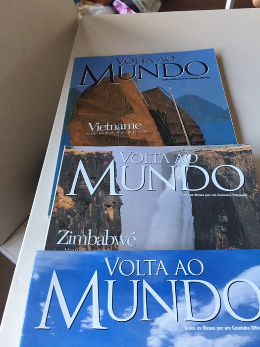 Coleção volta ao mundo