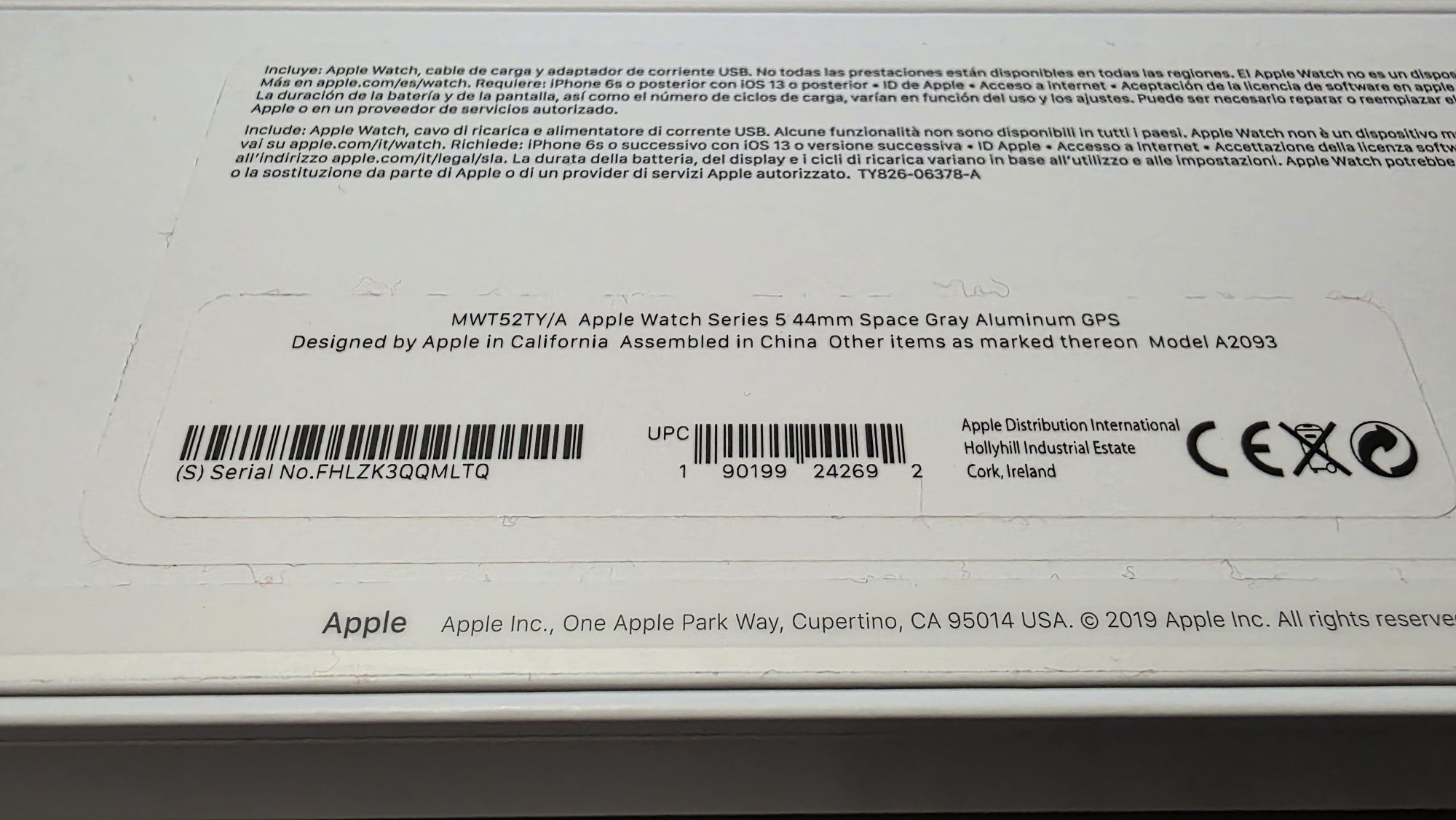 Apple Watch 5 GPS Używany