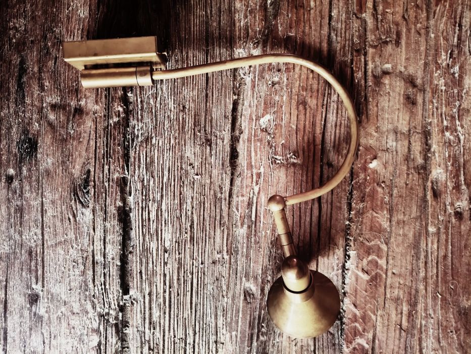 Mosiężny kinkiet Peters Design vintage loft x 4