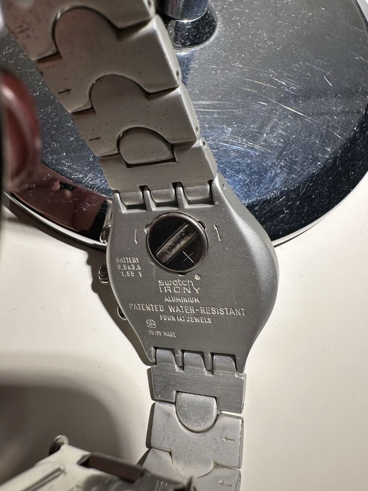 Relógio Swatch Original – Pulseira em aço