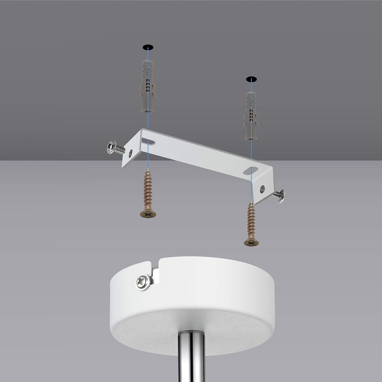 Obrotowy Reflektor Sufitowy Led Obrotowy Biały, 4X Gu10 300Lm