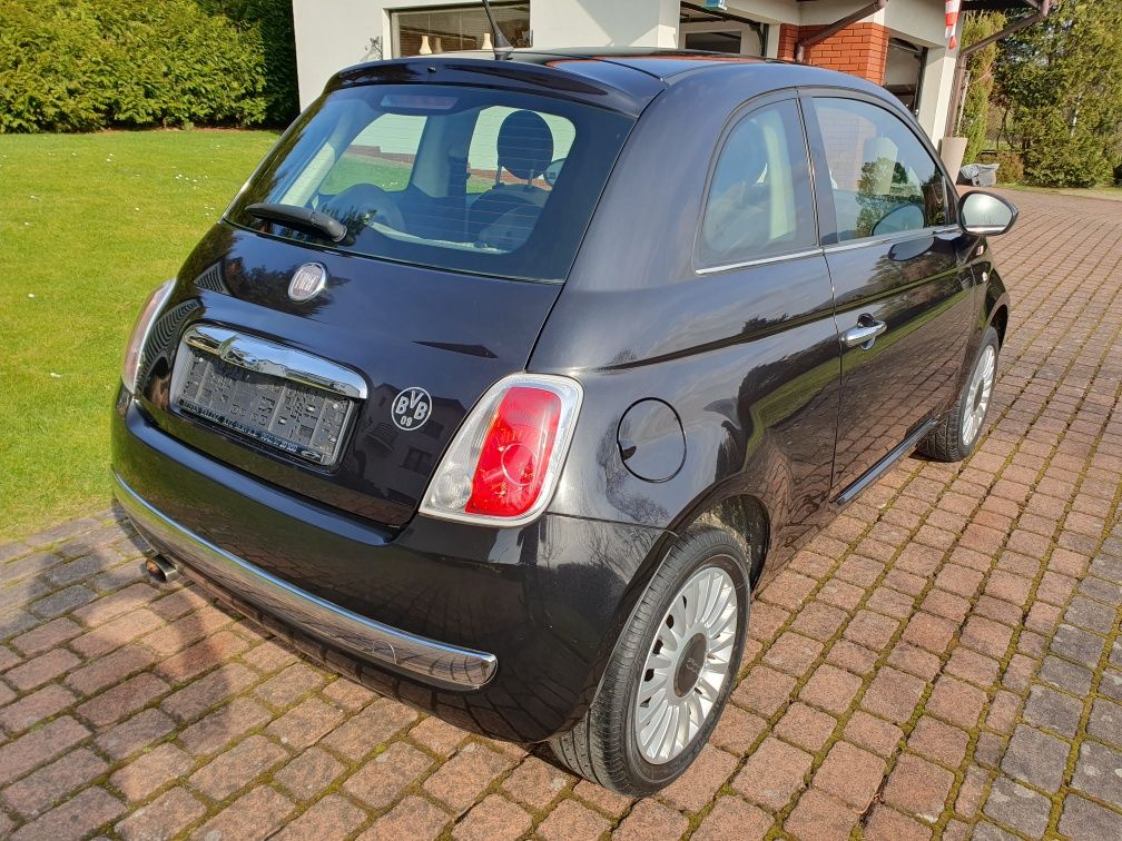 Fiat 500 1.2 benzyna klima panorama alufelgi serwis z niemiec oplacone