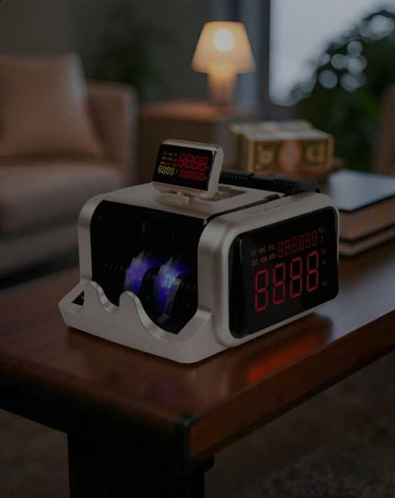 Машинка для підрахунку грошей детектор підробок з великим дисплеєм