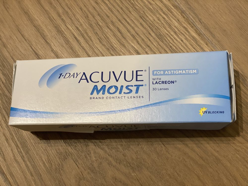 Soczewki Acuve MOIST for Astigmatism (jednodniowe)