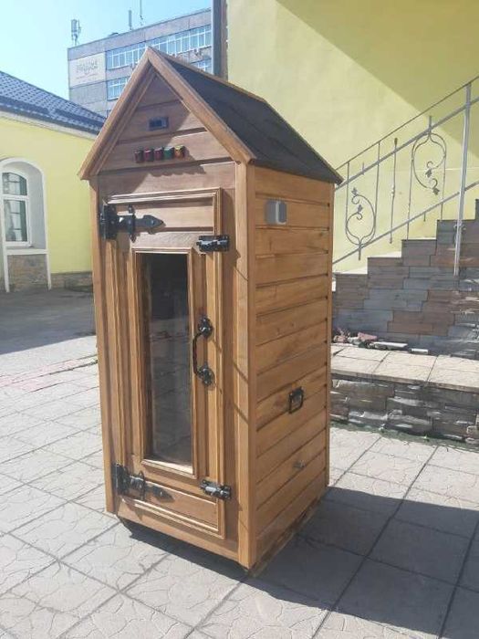 Коптильня на 40 кг КЛАСС 2.0 с окном и утеплением