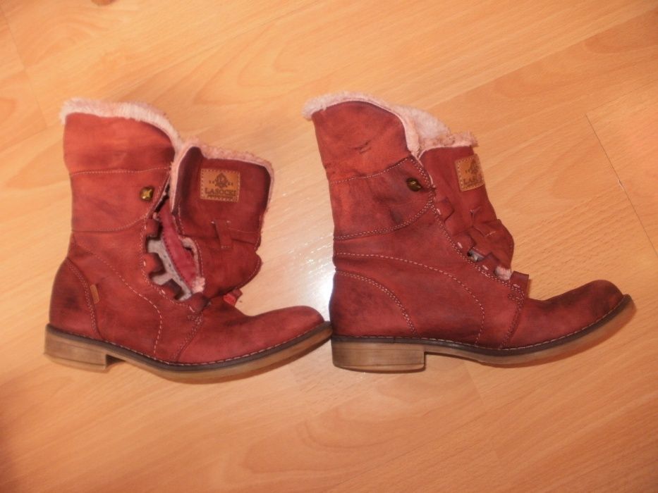 Zimowe buty dla dziewczynki LASOCKI - r. 33 - SKÓRA