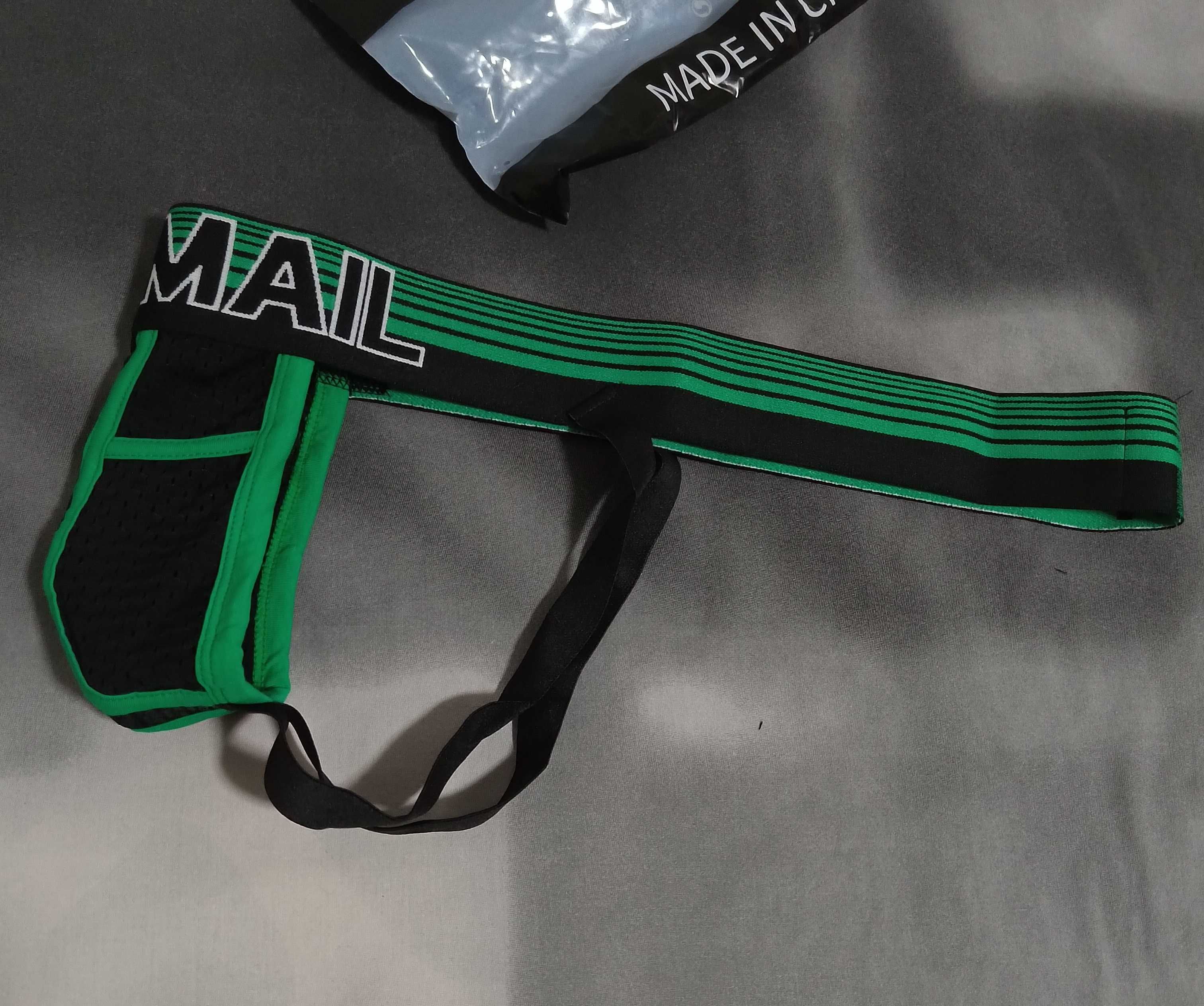 Sexowne majtki jockstrap męskie JOCKMAIL XL