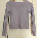 Sweter lawendowy XS Terranova