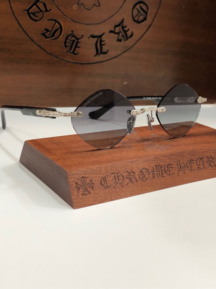 Солнцезащитные очки Chrome Hearts Deep/очки Хром Хартс/топ очки 2023