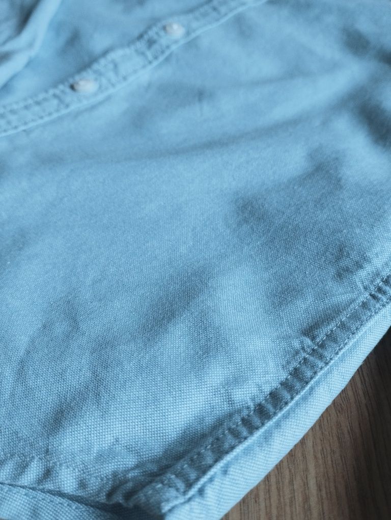 116cm błękitna koszula Next, koszula chłopięca