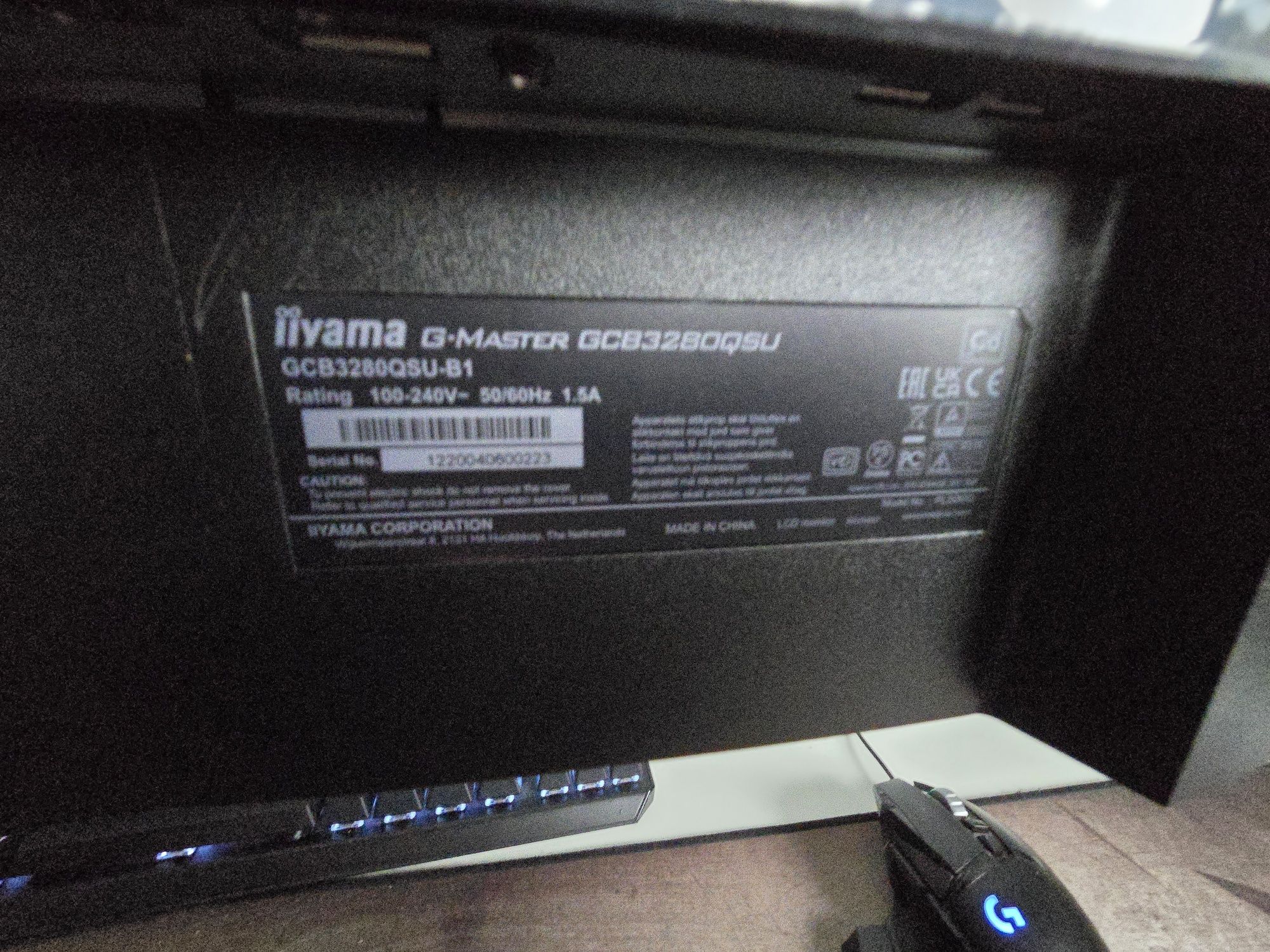 Monitor iiyama G-Master GCB3280QSU-B1 Red Eagle
