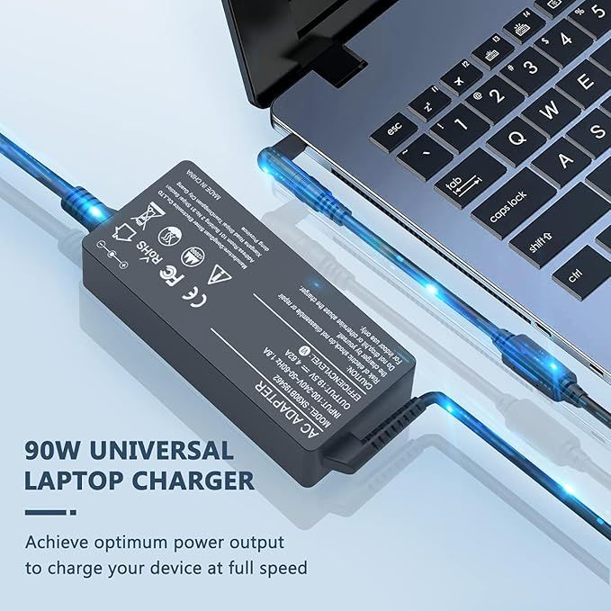 Ltbstoye Zasilacz 90 W Uniwersalny Do Laptopa 15 Końcówek Dc