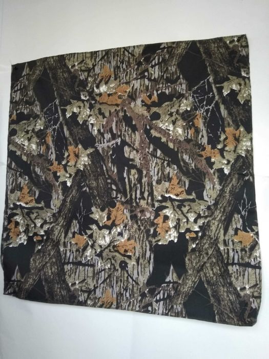 Тканина  відріз 73 см х 73 см дуб камуфляж