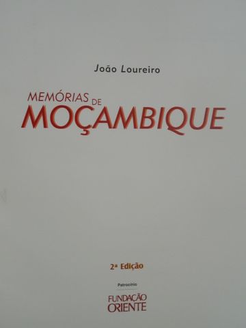 Memórias de Moçambique de João Loureiro