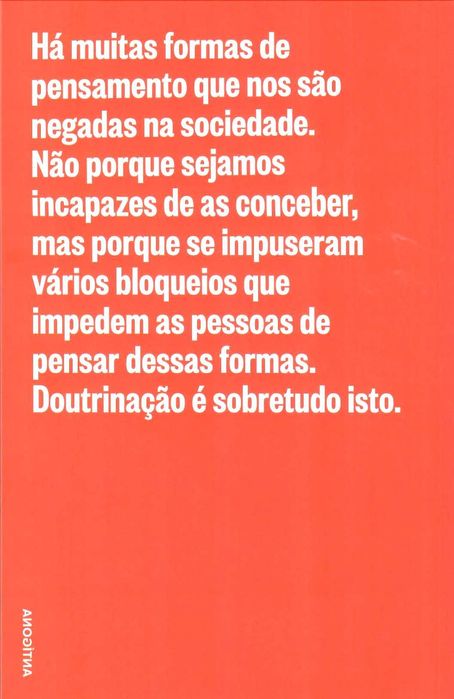 CHOMSKY, Noam «SOBRE O ANARQUISMO»  NOVIDADE