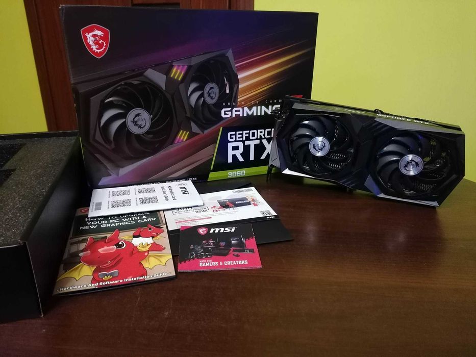 Karta graficzna MSI Geforce RTX 3060 GAMING X- GWARANCJA, STAN IDEALNY