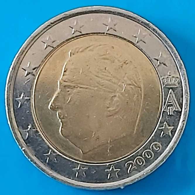 2 Euros de 2000, da Bélgica, Alberto II
