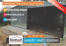 OCYNKOWANY Garaż - Blaszak - Magazyn - Garaże Blaszane - Maj-Blach
