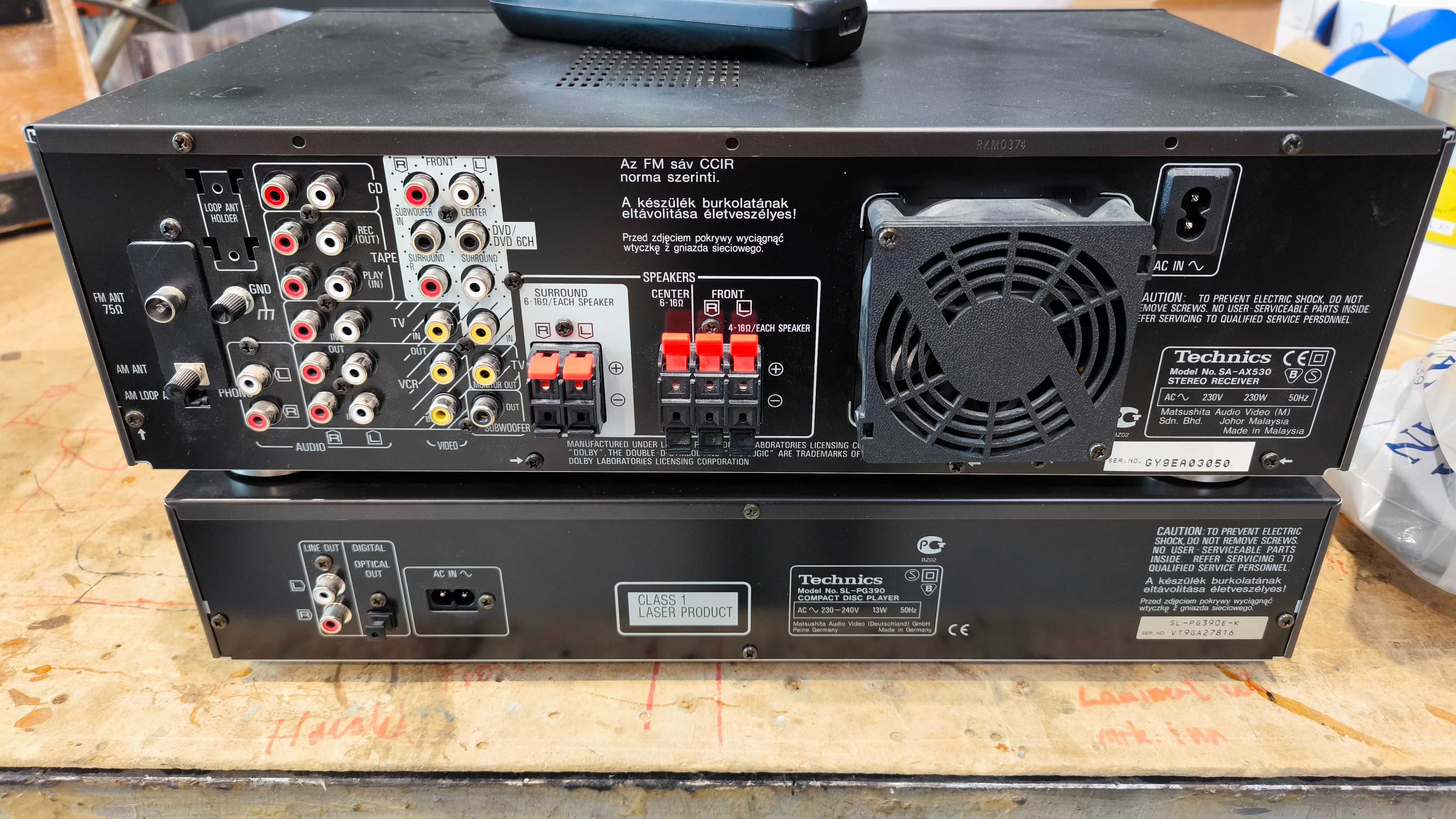 Amplituner Technics SA-AX530