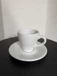 RezZestaw porcelanowych filiżanek ze spodkami do espresso 6szt LUBIANA