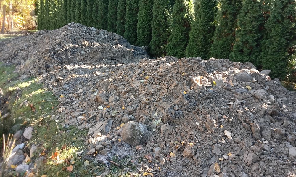 Oddam glinę z wykopu za darmo