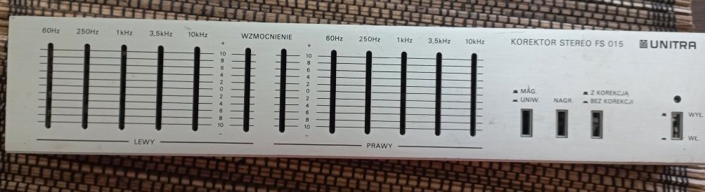 Unitra kolektor panel przedni FS 015 unitra