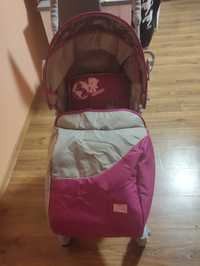 Wózek spacerowy Beticco Baby  Traveler różowy