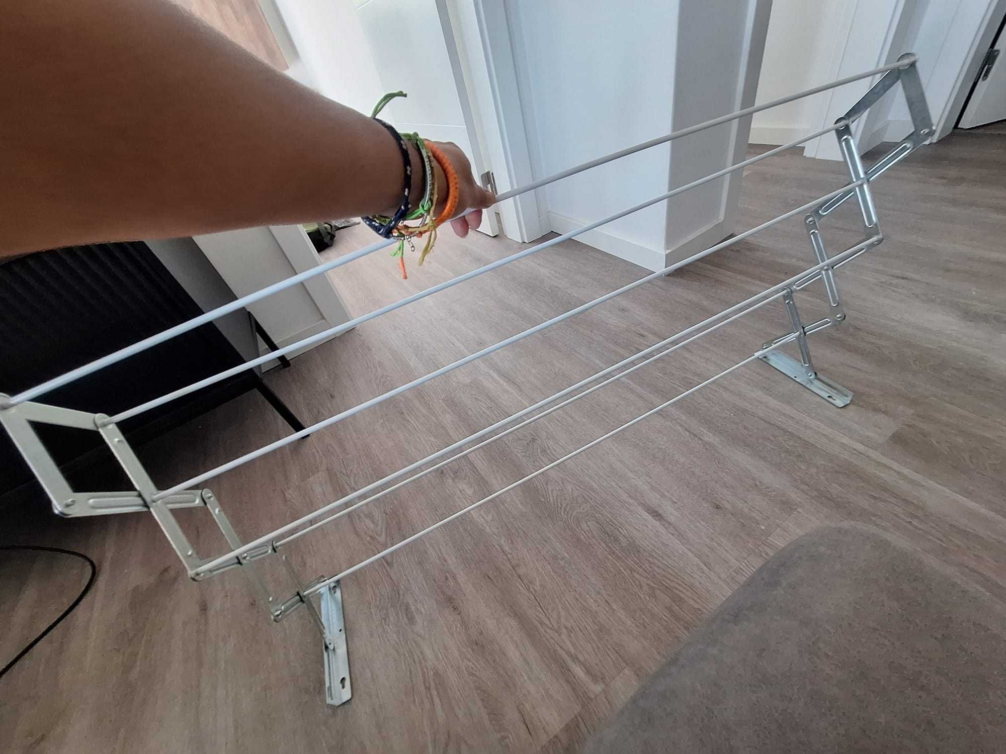 Estendal acordeão aço lacado 100cm