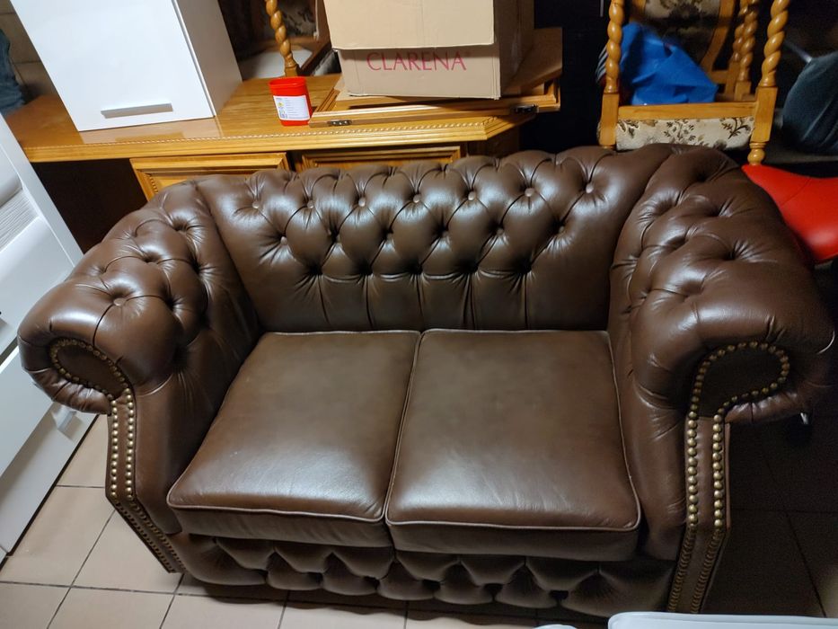 Kanapa skórzana Sofa idealny stan
