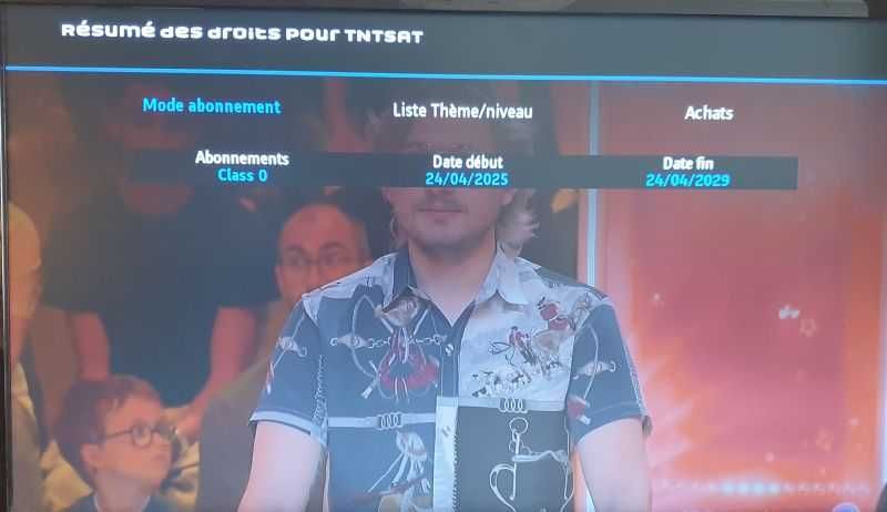 Sagemcom DS81HD TNTSAT dekoder z kartą ważną do 2029 roku.