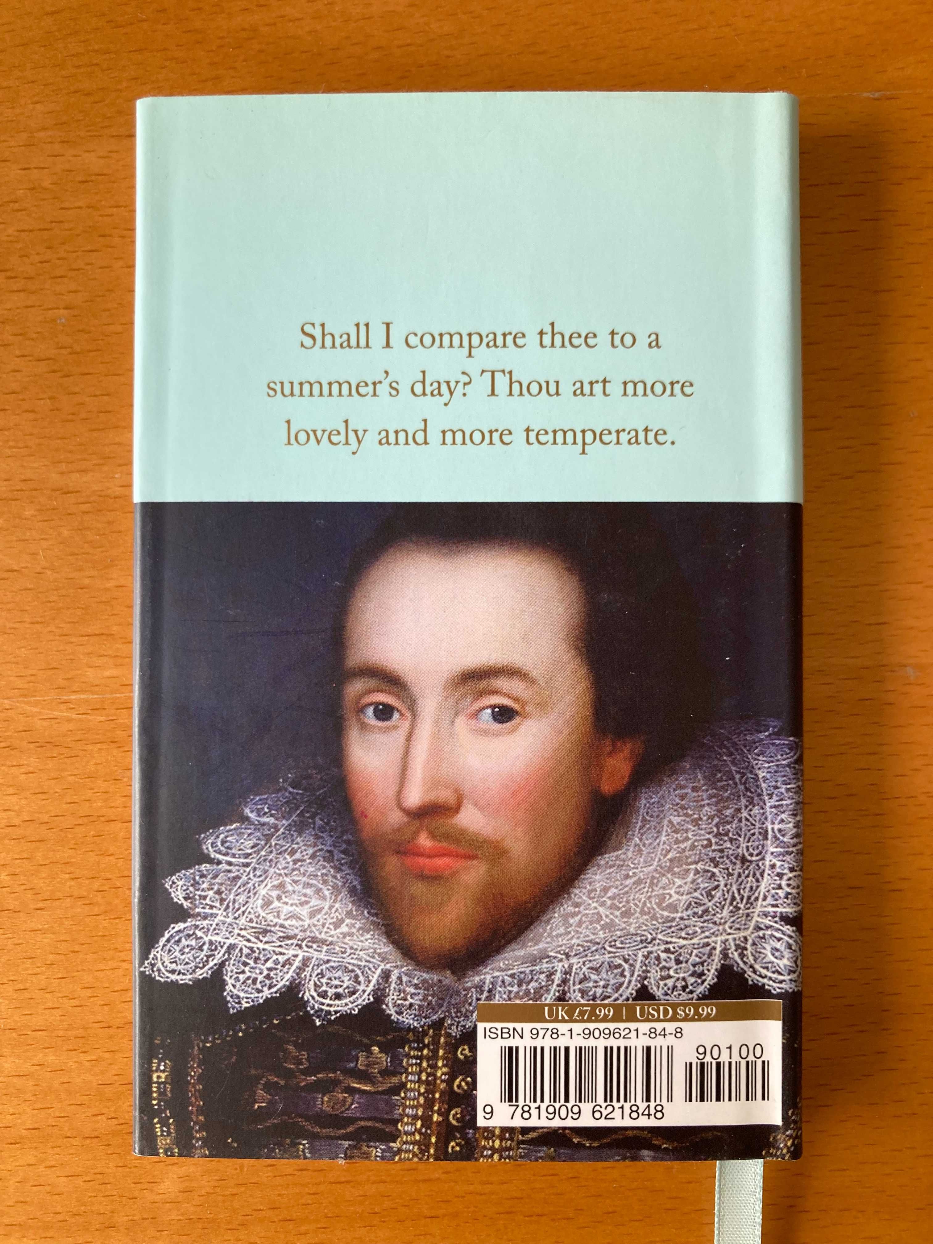 Livro de poesia The Sonnets (William Shakespeare) - novo