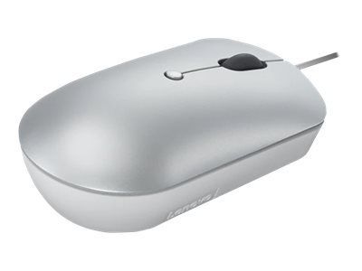 lenovo | kompaktowa myszka 540 z przewodem usb-c w kolorze cloud grey