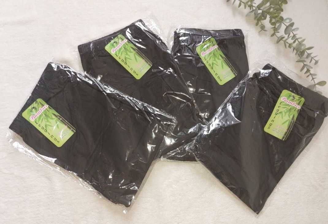 Nowe leginsy getry damskie wygodne M/L 38 40 czarne bambusowe