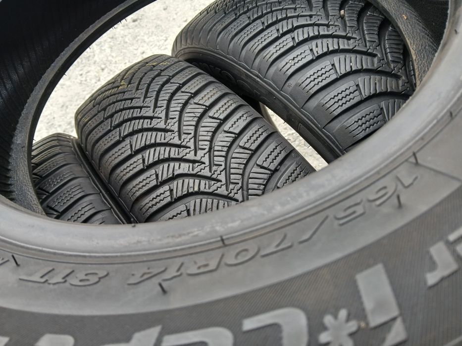 165/70/14 Hankook zima  6.2mm bieżnik