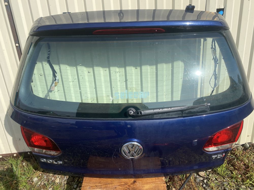 Ляда крышка багажника vw golf 6 гольф стекло