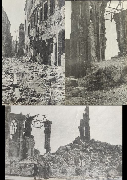 Stare fotografie Warszawa po Powstaniu Warszawskim – 16 sztuk