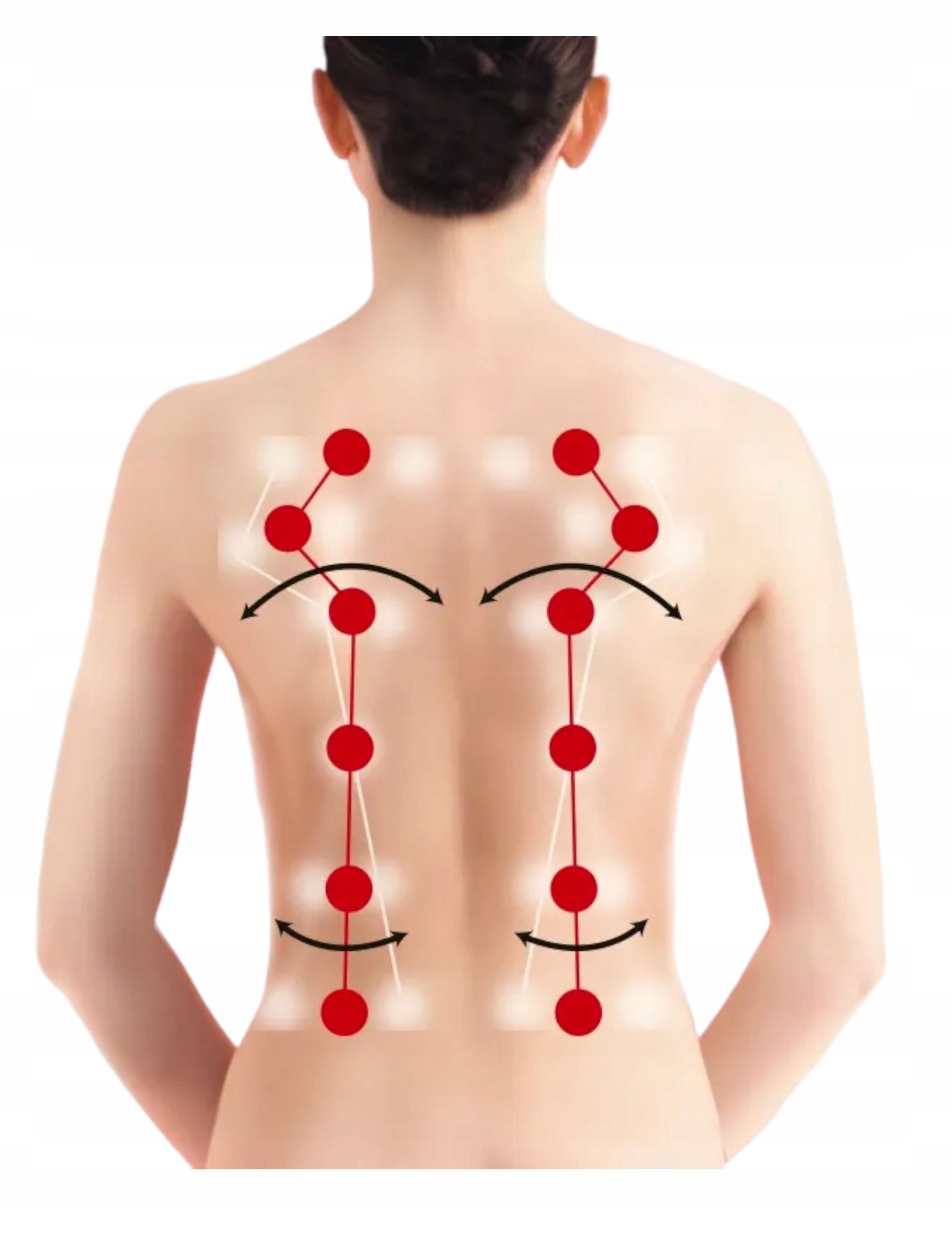 Poduszka masująca do masażu SHIATSU 3D SWING Mata masująca masażer